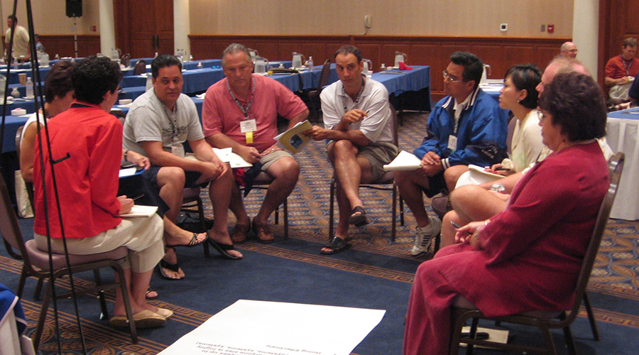 Small group session at Cabo Summit
