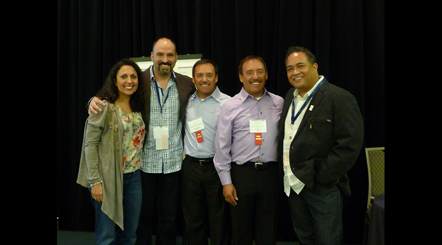 Five participants at Napa Summit